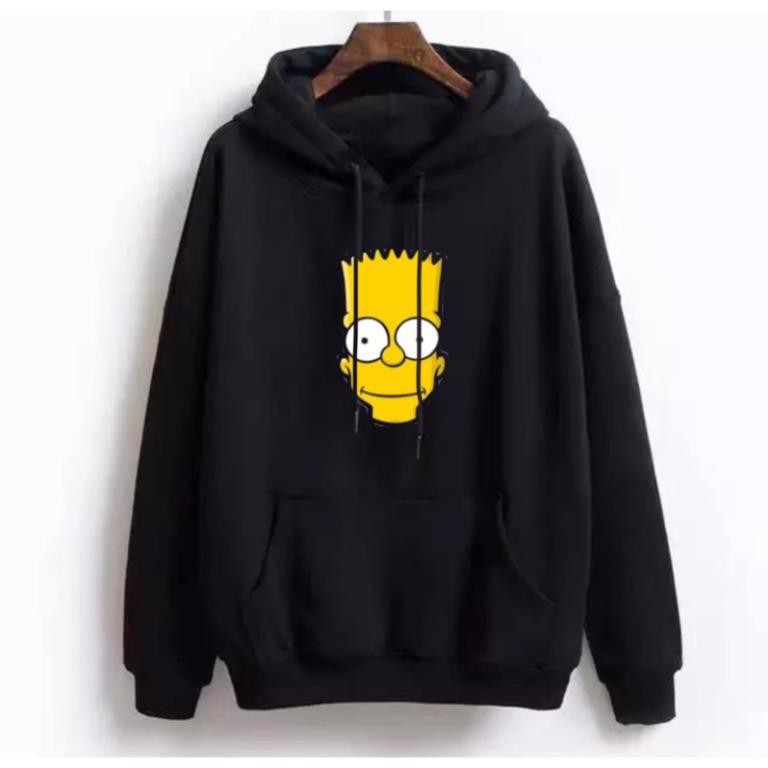 Áo Bart Simpson Hoodie Jacket unisex siêu hot