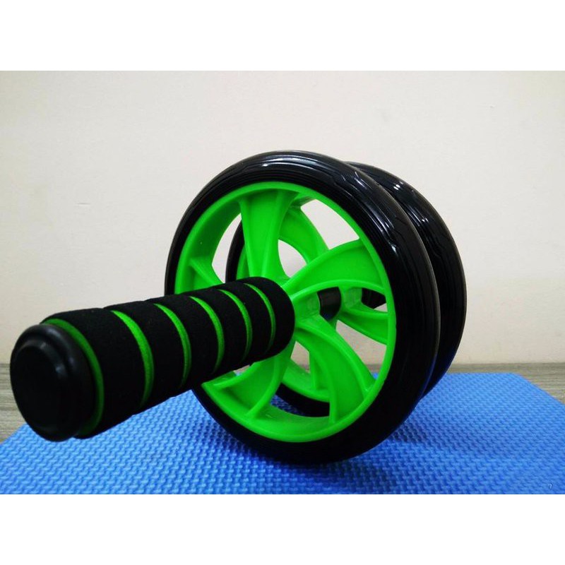 Bộ dụng cụ tập thể dục đa năng(tummy) + con lăn double wheel