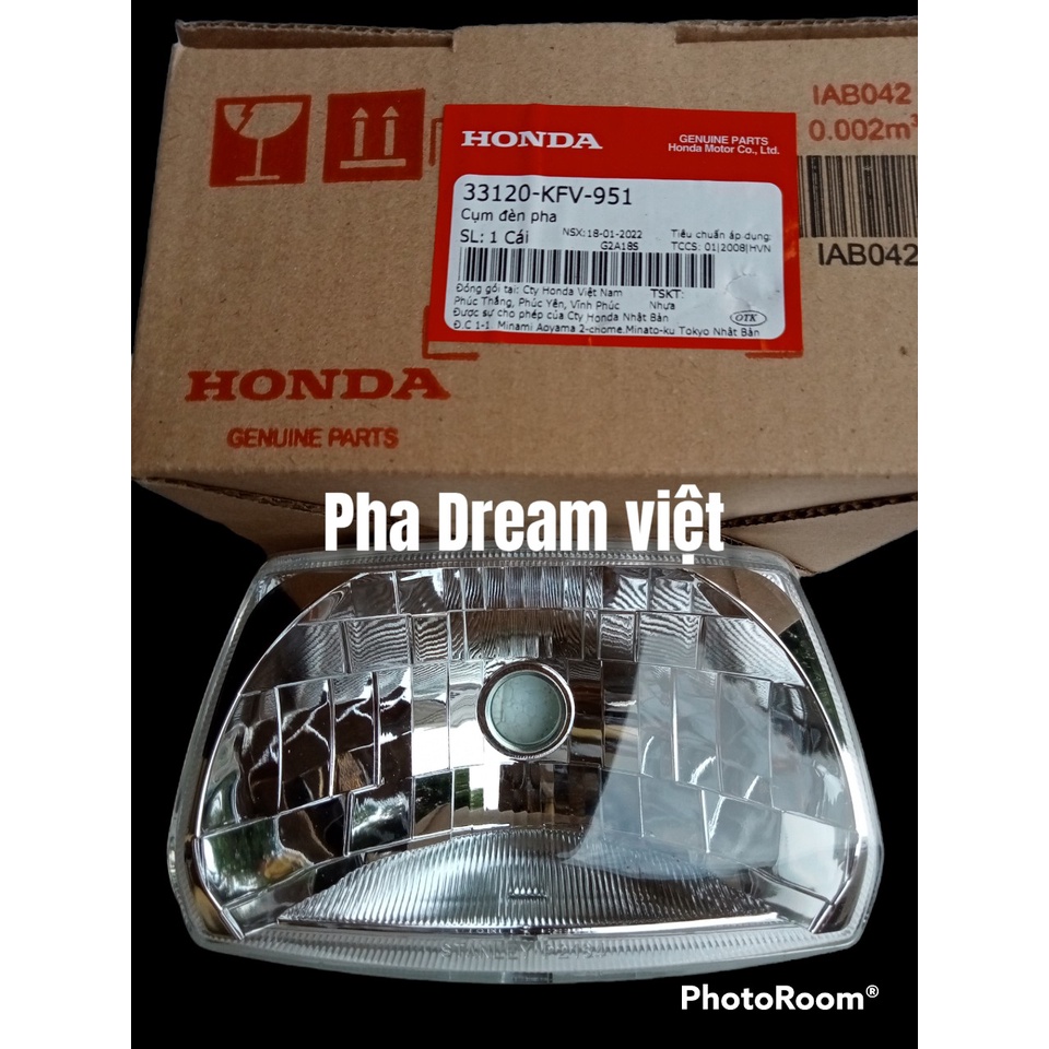 Pha đèn xe Dream việt Dream thái zin chính hãng