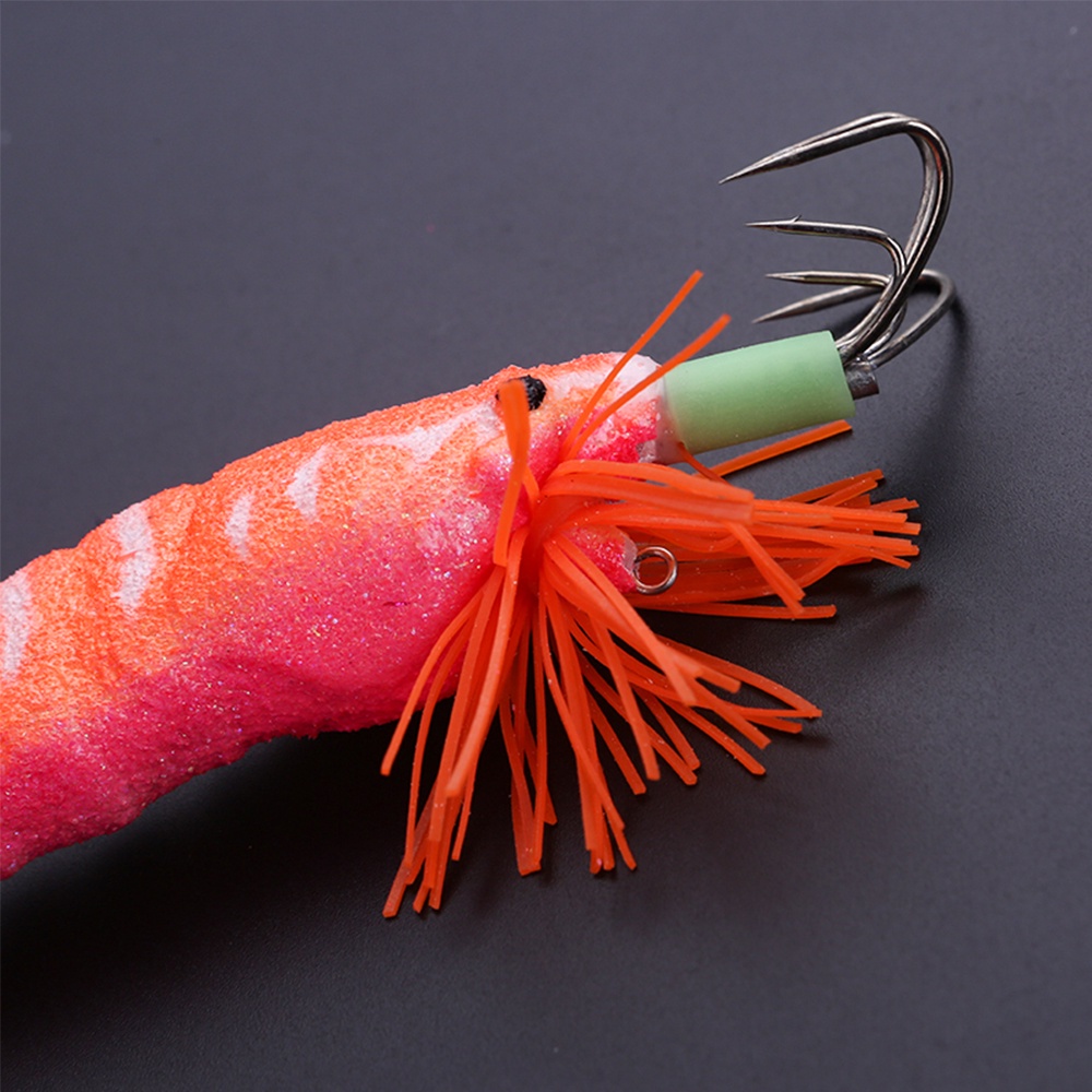 MUVAKO Mồi Câu Cá Nhân Tạo Hình Mực Mềm 90MM/21g Có Lưỡi Câu