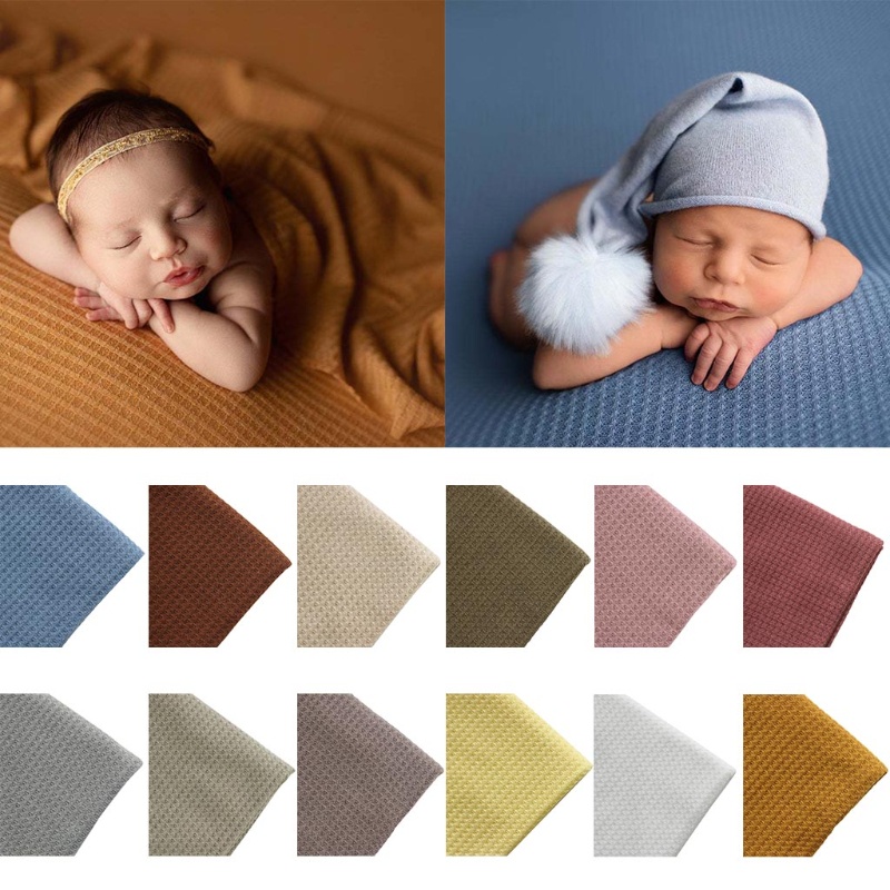 Chăn Quấn Thoải Mái Dùng Làm Phụ Kiện Chụp Ảnh Cho Bé Sơ Sinh