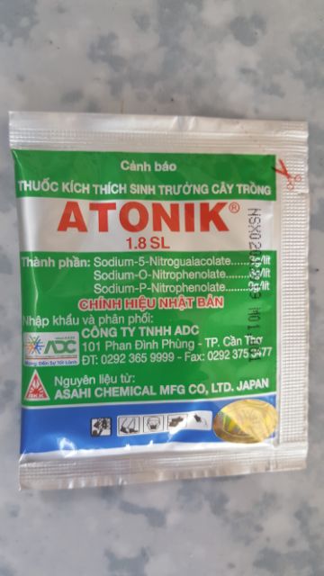 Thuốc Atonik kích thích sinh trưởng