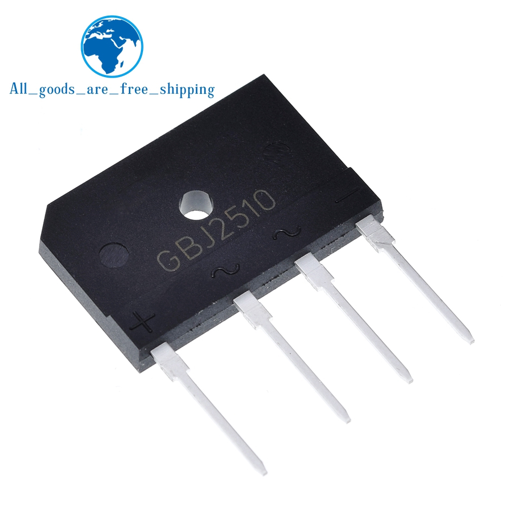 Đi Ốt Cầu Chỉnh Lưu 25a 1000v Gbj2510 Zip Tiện Dụng | BigBuy360 - bigbuy360.vn