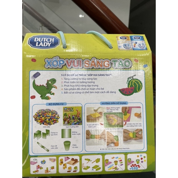 Xốp vui sáng tạo ,an toàn cho bé thoả sức khám phá