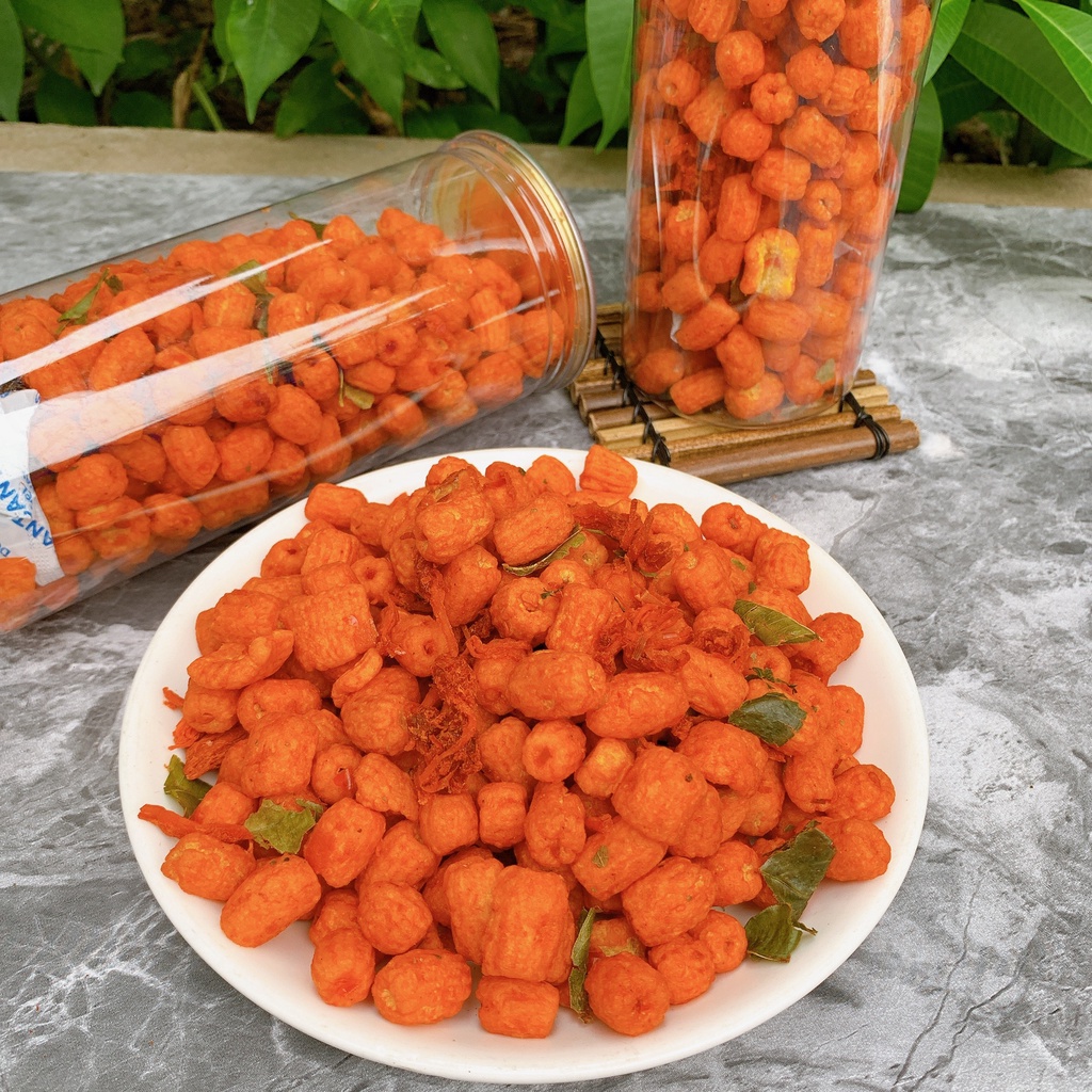 Nui bò sấy lá chanh 330g   hũ pet tiện lợi,  ăn vặt LASTFOOD Hà Nội với đặc sản các vùng miền giá tốt