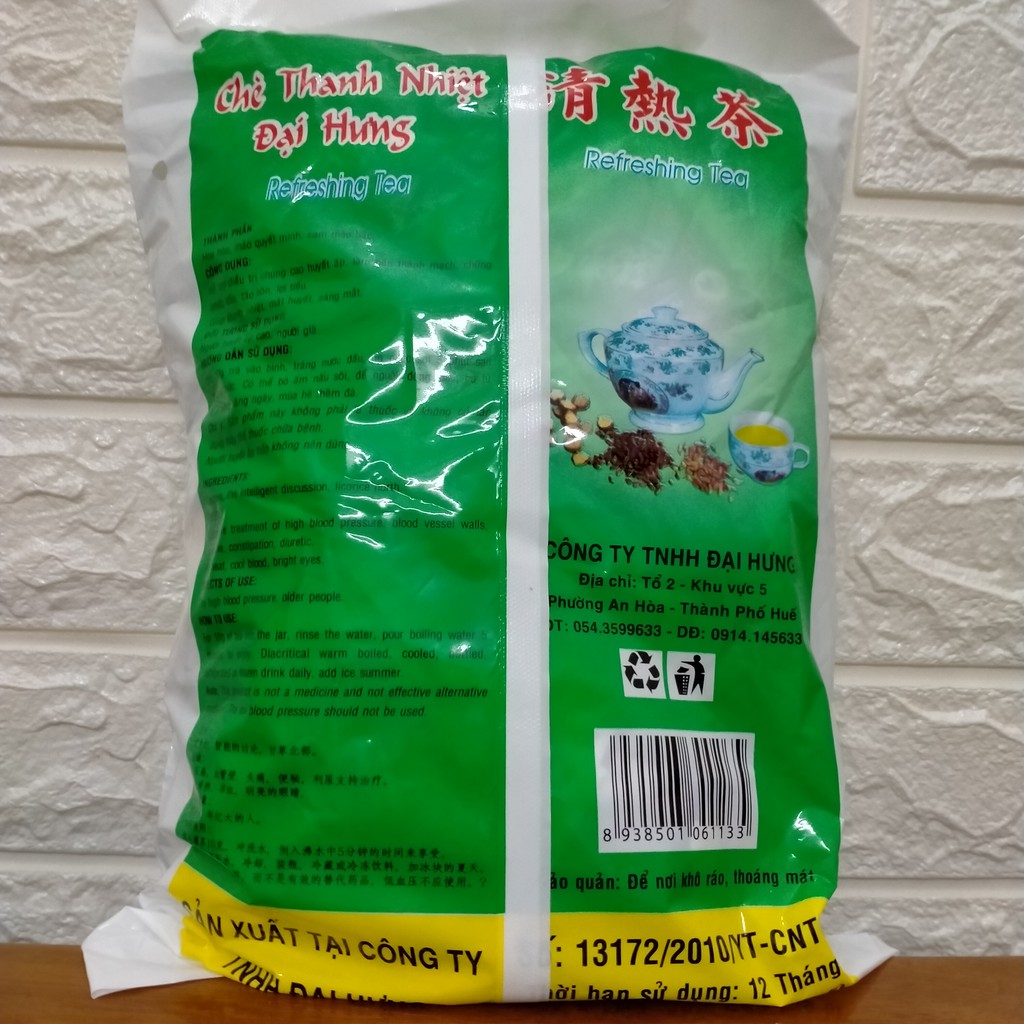 1kg chè thanh nhiệt ( 100 gói x 10g )