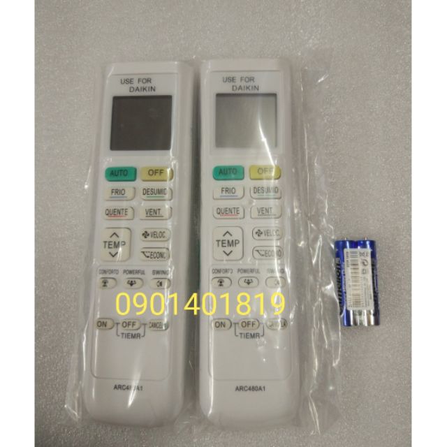 Điều khiển máy lạnh Daikin inverter