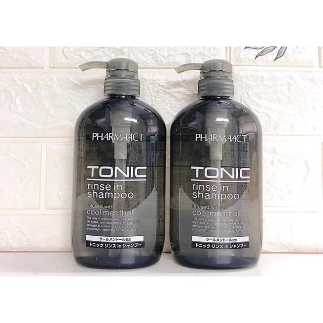 Dầu gội dành cho nam Tonic Pharmaact 600ml Nhật Bản