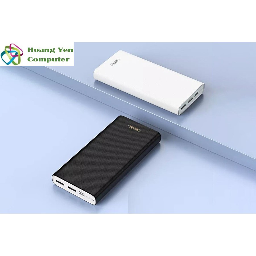 Sạc Dự Phòng 20000mAh Remax RPP-150 2 Cổng Sạc Vào, 2 Cổng Sạc Ra - BH 1 Năm - Hoàng Yến Computer