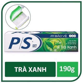 Kem Đánh Răng P/S Bảo Vệ 123 Trà Xanh (190g)