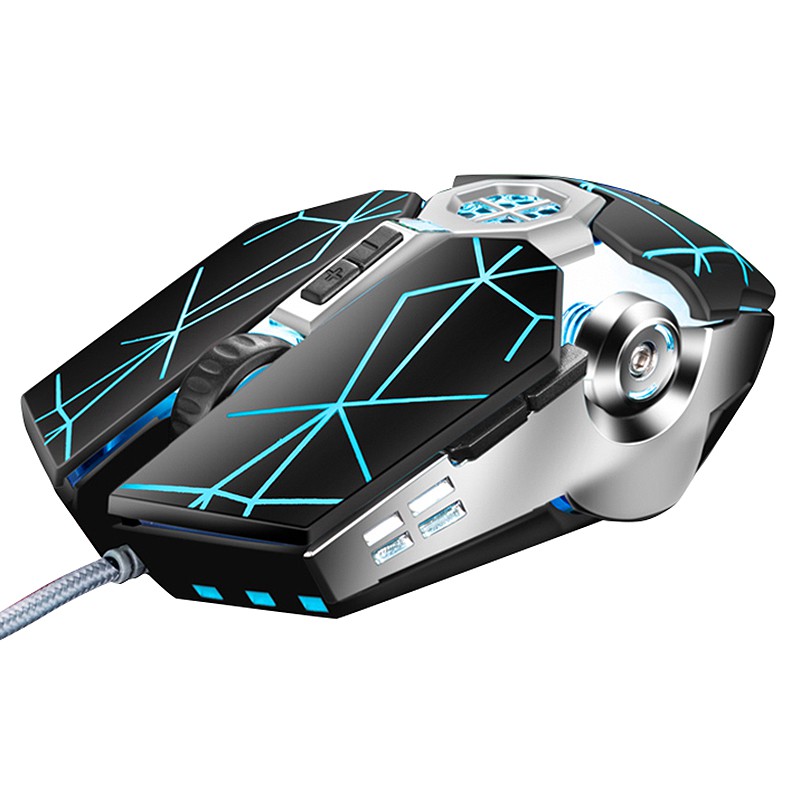 High Quality RGB Colorful Dazzling Gaming Mouse Ergonomic Wired Mouse 7-Button