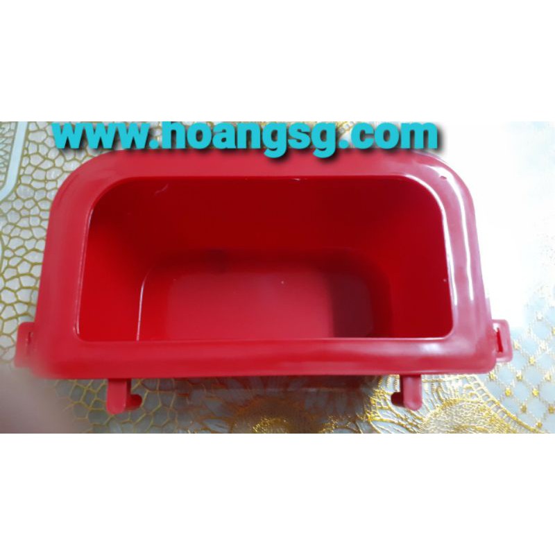 Máng ăn bồ câu,cu gáy,yến phụng,chim giá 9k/cái