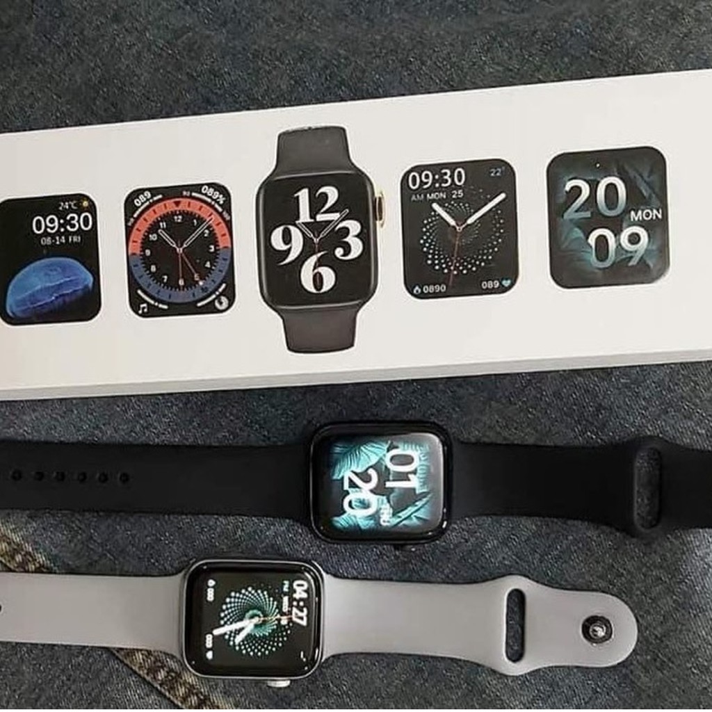 Đồng Hồ Thông Minh HW22 Pro Smart Watch Premium Series 6 44mm Nghe Gọi, Đổi Hình Nền, Đo Nhịp Tim, Chống Nước