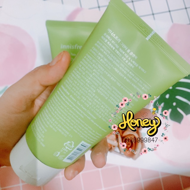💚[MẪU 2019]🍃🎗SỮA RỬA MẶT TRÀ XANH - INNISFREE GREEN TEA MORNING CLEANSER🌿🍃 | BigBuy360 - bigbuy360.vn