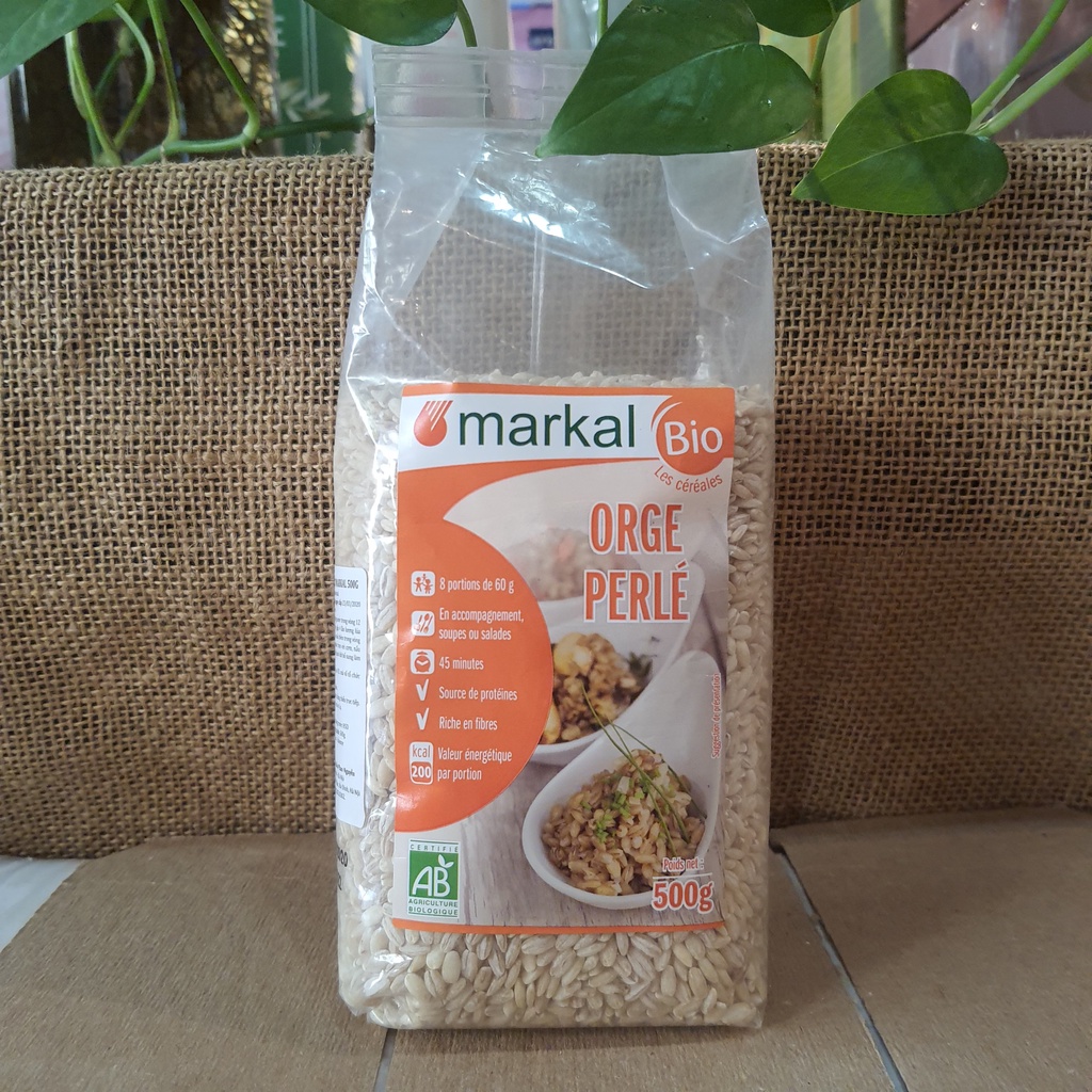 Hạt lúa mạch ngọc trai hữu cơ Markal 500g