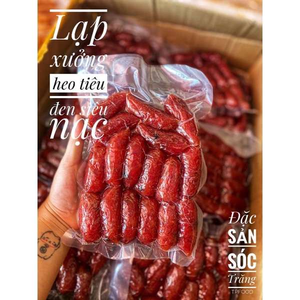 Lạp xưởng heo tiêu đen siêu nạc 1kg