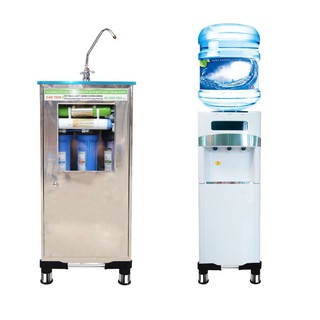 Chân Máy Lọc Nước MINH QUỐC - Chân Đế Giá Đỡ Máy Lọc Nước RO, Loa Đứng, Điều Hòa Đứng Đa Năng Inox Cao Cấp 35 - 45cm - G