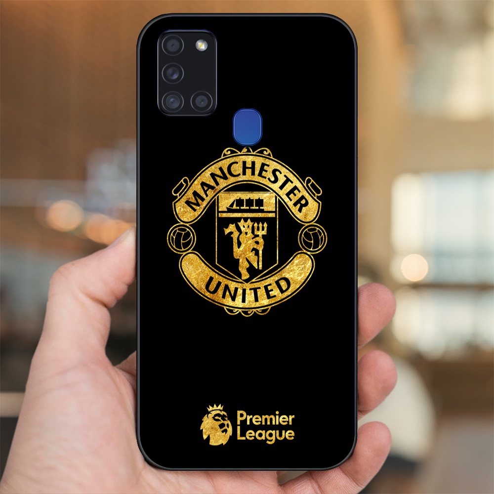 Ốp lưng Samsung A21S viền đen in hình MU Manchester United