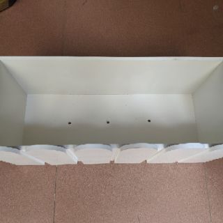 [Tặng kèm chân thép] Chậu hàng rào composite