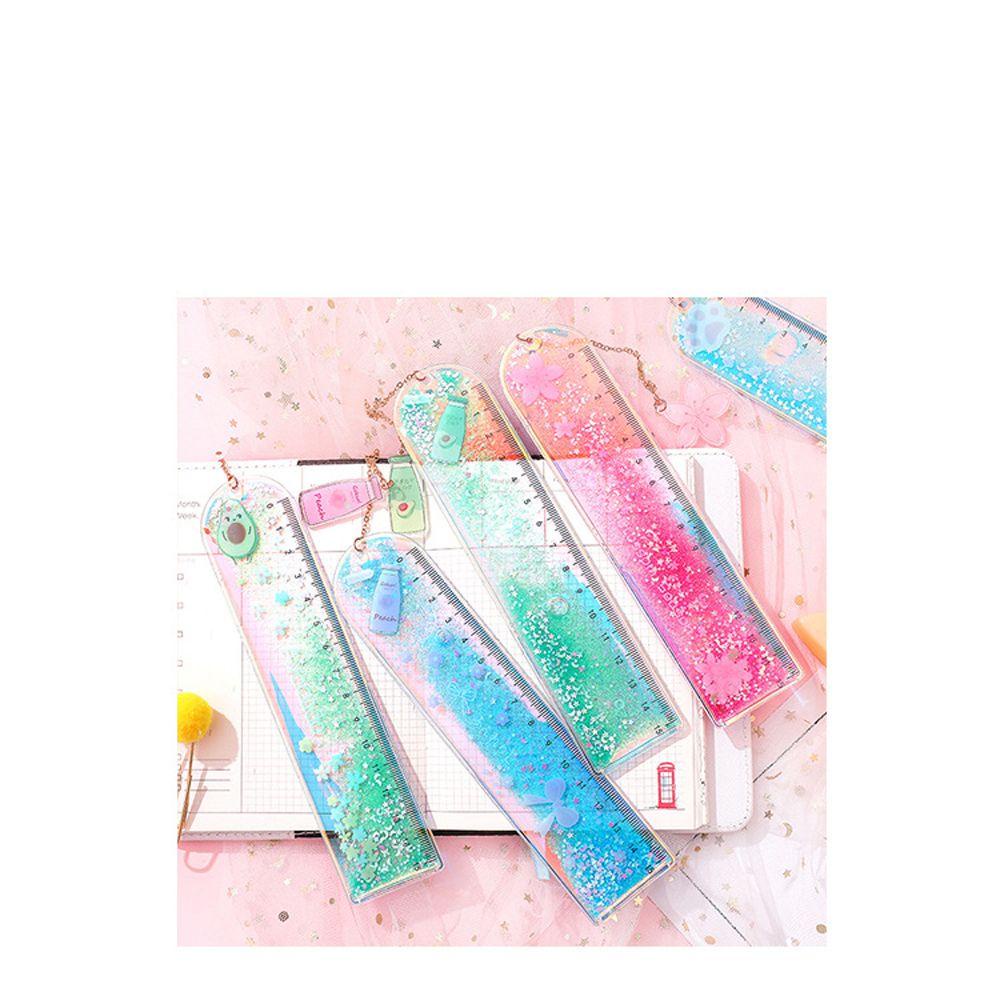 Thước Đánh Dấu Trang Sách Lưu Lượng Dầu Kawaii Đa Năng Cho Trường Học / Văn Phòng