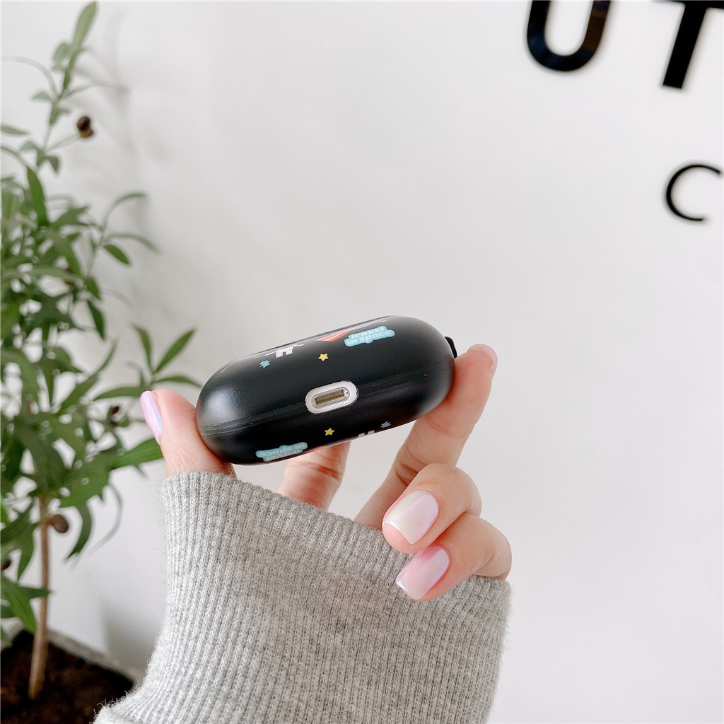 Vỏ đựng hộp tai nghe hoạt hình không gian IMD cho iPhone AirPods Pro AirPods 1/2 | BigBuy360 - bigbuy360.vn