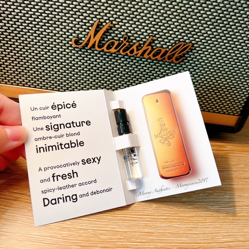 Vial Nước hoa Paco rabanne 1 million one million edt 1.5ml