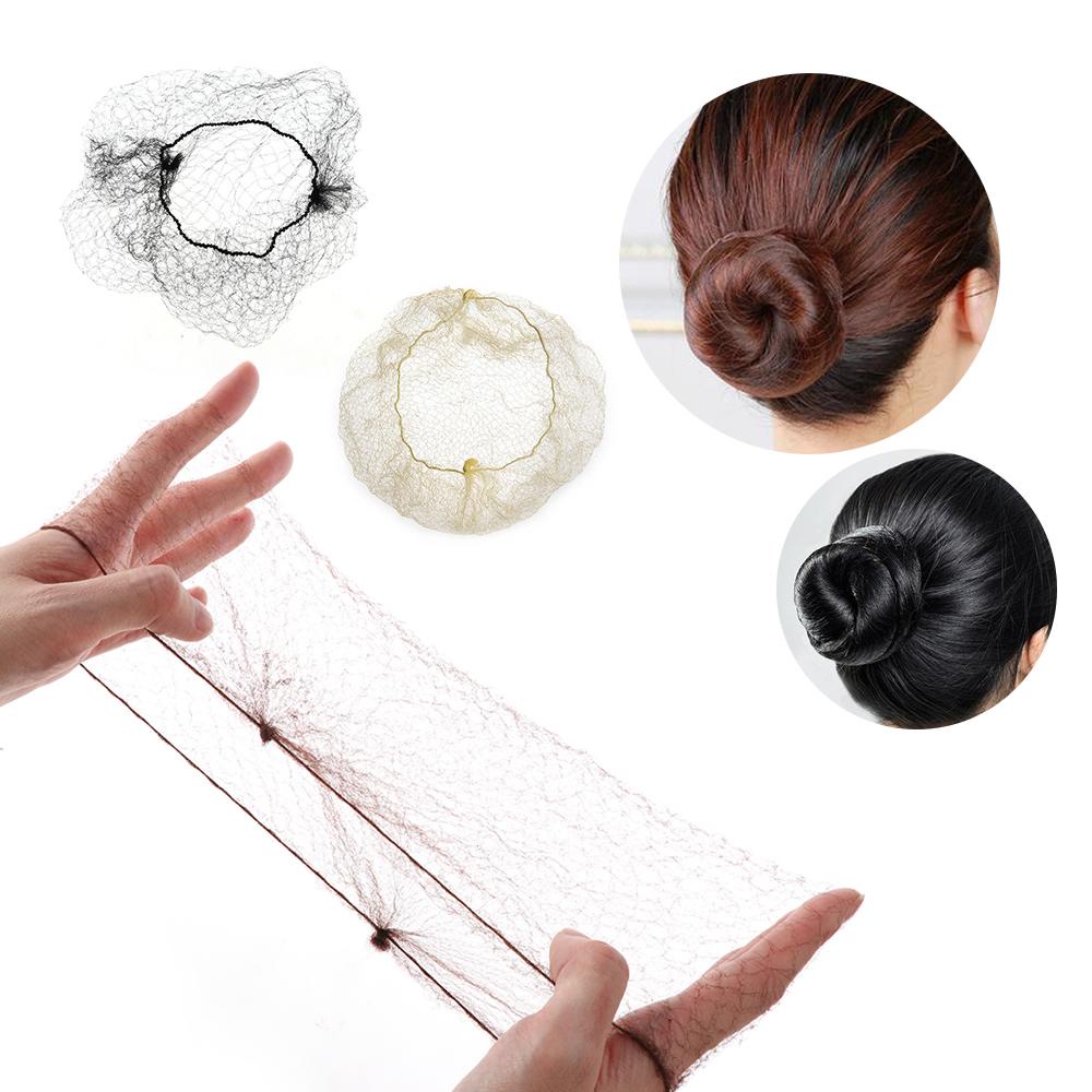 EUCA Set 20 / 40 Lưới Búi Tóc Vô Hình Thời Trang Cho Nữ