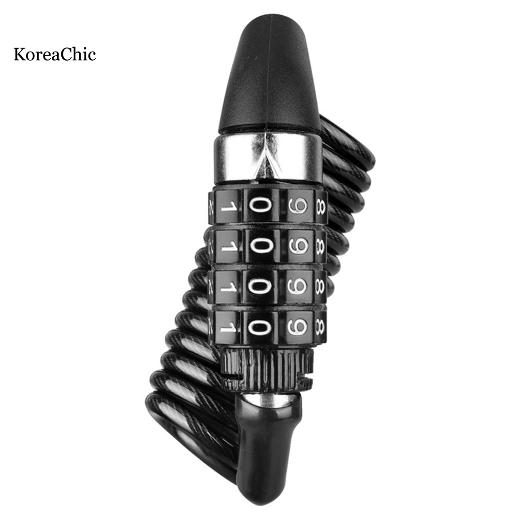 Ổ khóa xe đạp có mật mã chống mòn chống cưa tiện lợi dành cho xe đạp đường trường