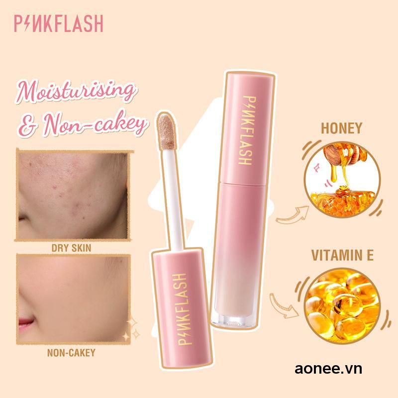 ✨✨Kem che khuyết điểm PINKFLASH 30g lâu trơi kháng nước không vón cục độ che phủ hoàn hảo
