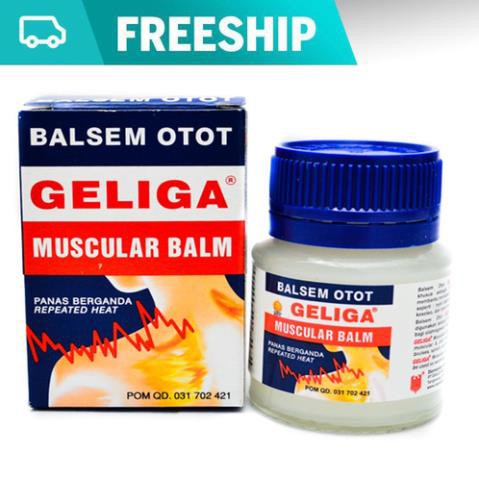 ComBo 2 Dầu Cù Là Lửa Geliga Indonesia Chính Hãng