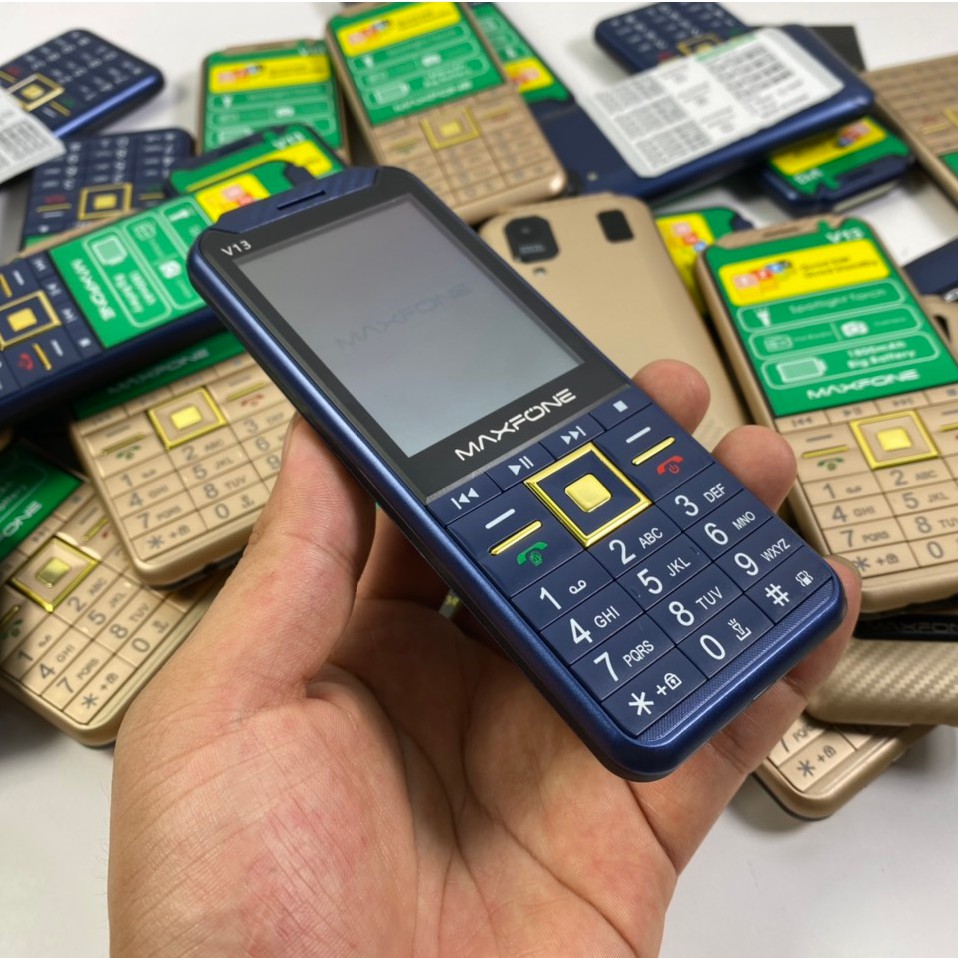 Điện Thoại 4 sim hầm hố nhỏ gọn phím to dành cho người già FM không cần tai nghe | BigBuy360 - bigbuy360.vn