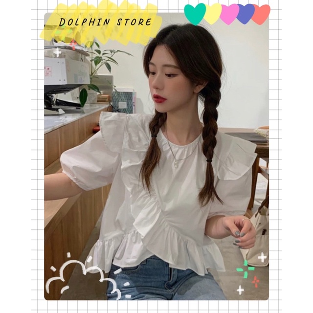 BIGSIZE Áo babydoll tay ngắn bigsize