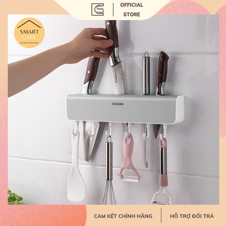 Giá Treo Dao, Thớt, Kéo Dán Tường/ Kệ Để Dụng Cụ Nhà Bếp SC0044
