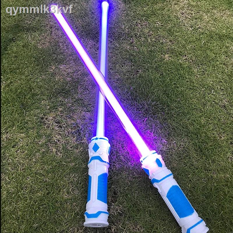 ♂▲◄Star Wars lightsaber thanh kiếm laze Das đồ chơi trẻ em cậu bé vocal phát sáng rung cùng đoạn