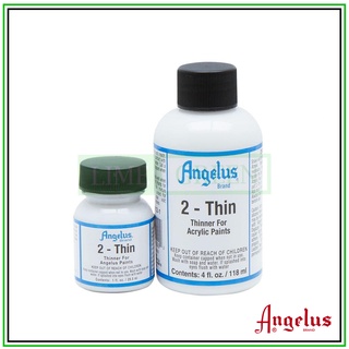 Dung môi pha loãng màu chính hãng angelus 2-thin 29.5ml/118ml