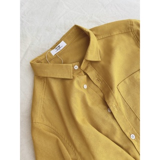 ÁO SƠ MI CỘC TAY CỔ ĐỨC - VẢI ĐŨI (LINEN)