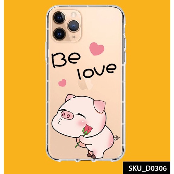 Ốp lưng iphone Heo Be Love   - Akira xưởng in sỉ ốp lưng chỉ từ 0XK