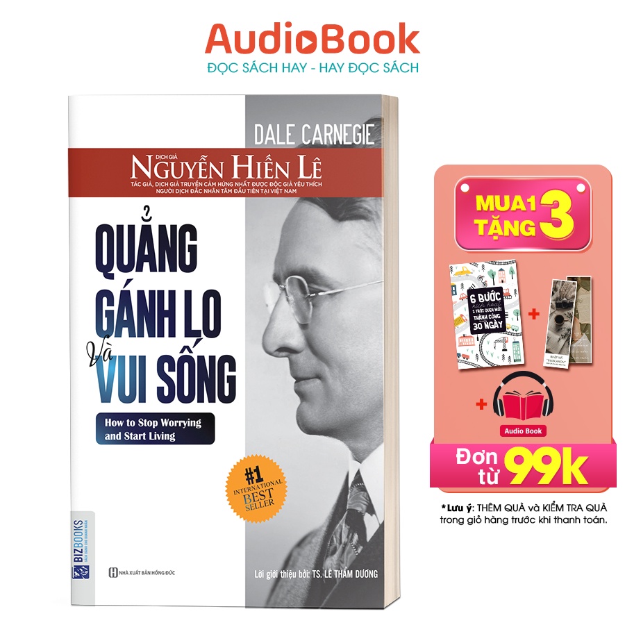 BIZBOOKS - Sách Quẳng Gánh Lo Đi Và Vui Sống