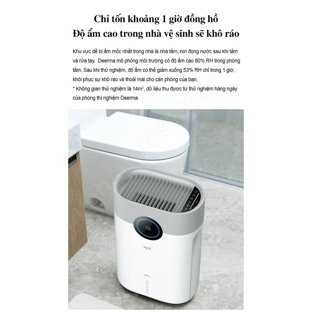 Máy Hút Ẩm Không Khí Trong Nhà DT16C