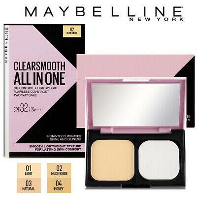 Phấn phủ kiềm dầu Maybelline Clear Smooth All In One (mẫu mới)