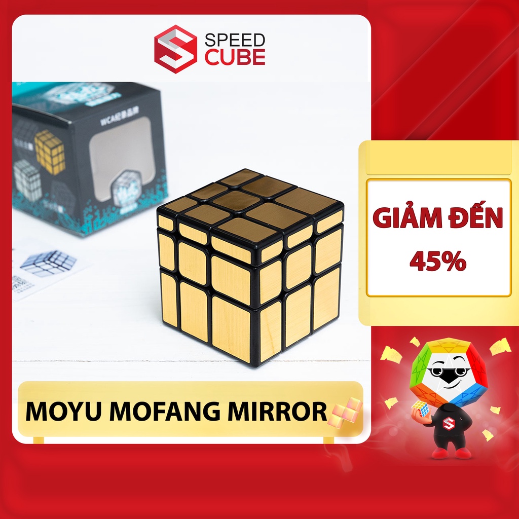 Rubik mặt gương 3x3 rubik moyu mofang mirror chính hãng - shop speed cube