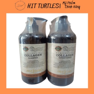 Cặp dầu gội,  xả Collagen Mefaso Ý