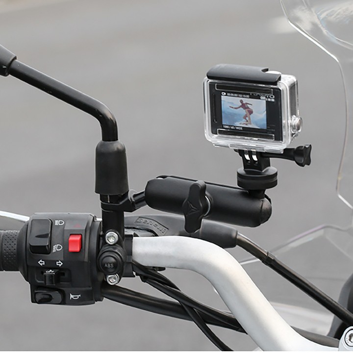 Giá đỡ GoPro – Action Cam lên xe máy Motowolf