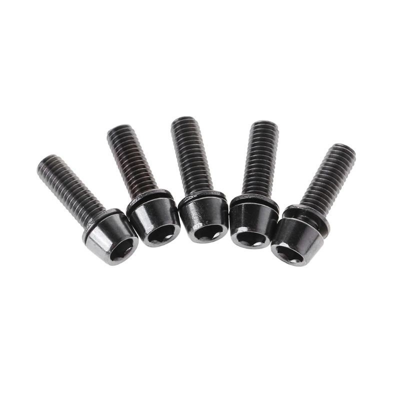 Bộ 5 ốc vít loại M5X20Mm / M6X20Mm thay thế cho xe đạp leo núi tiện dụng