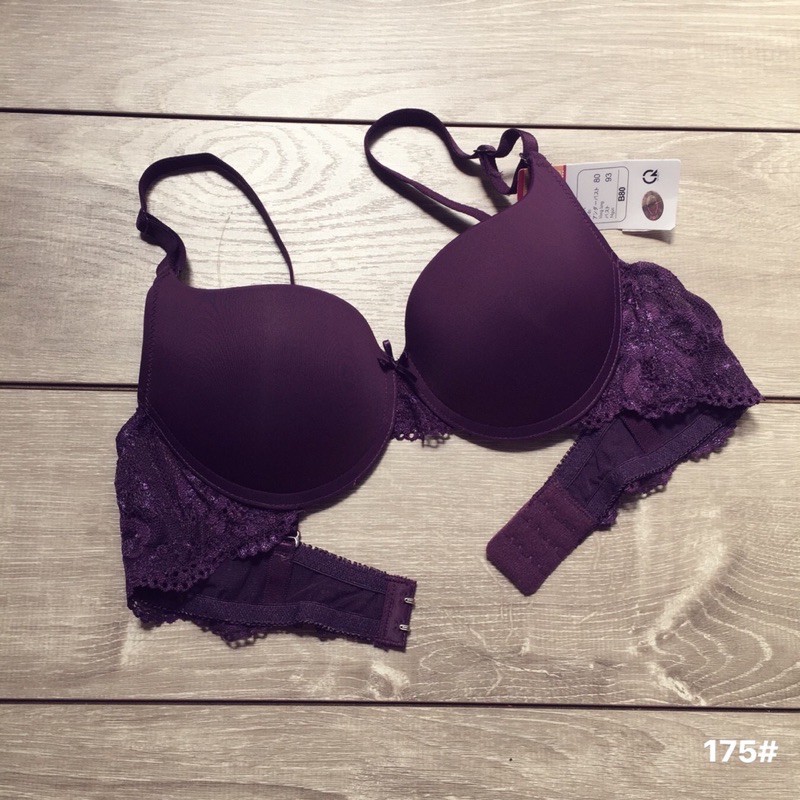 Áo Ngực Lovely Chân Ren Viền Ngực Mút Nâng Vừa Đẩy Ngực Áo Lót Nữ Nâng Nhẹ Có Gọng