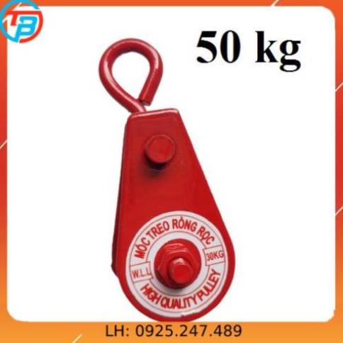 Ròng Rọc Pully 50 kg CÁP THÉP Thái Bình VinàN