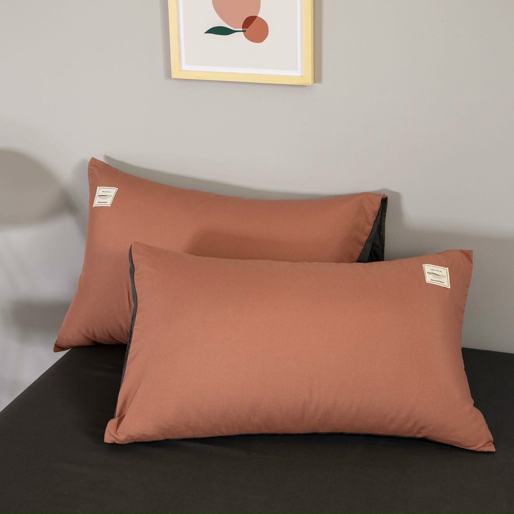 Vỏ Gối cotton poly size 50x70. (1 chiếc)