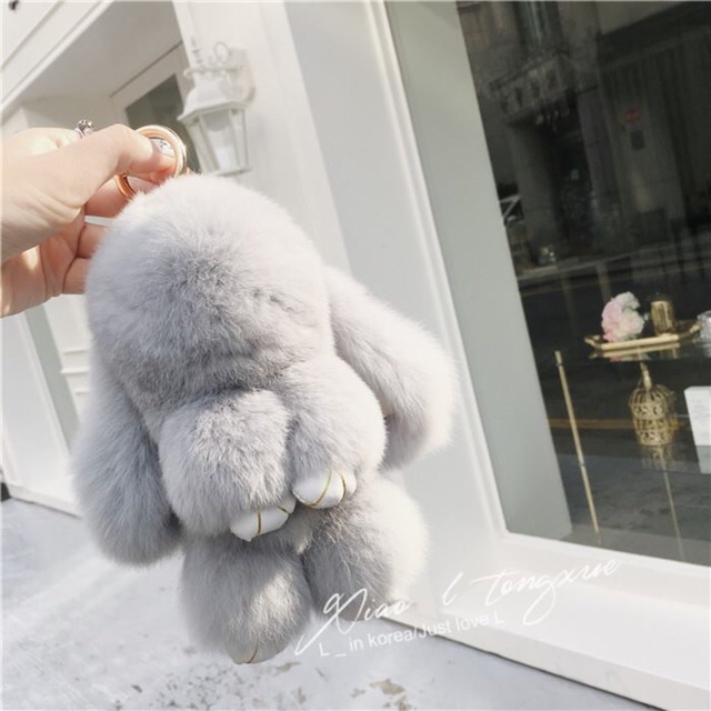 [ORDER] Móc khoá thỏ bông cute