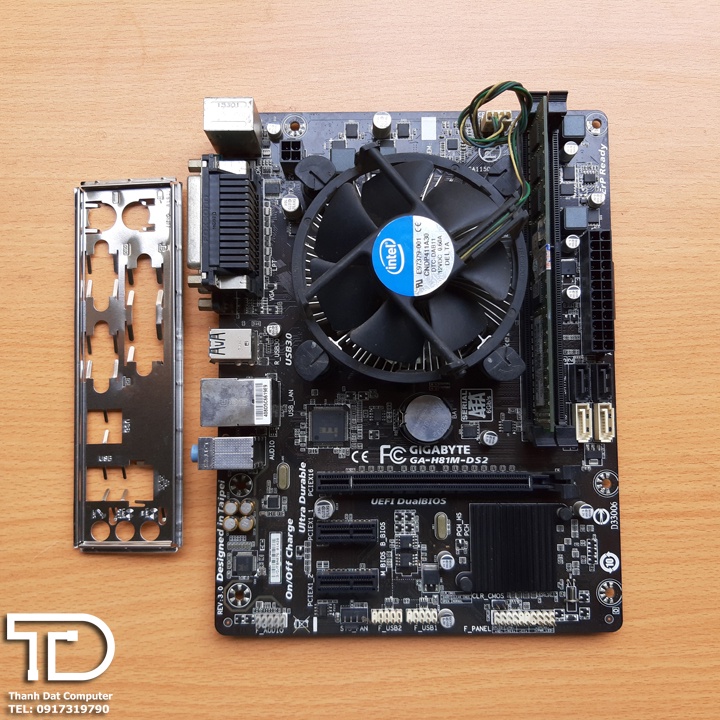 Combo main + chip + ram + fan lắp máy văn phòng, gaming