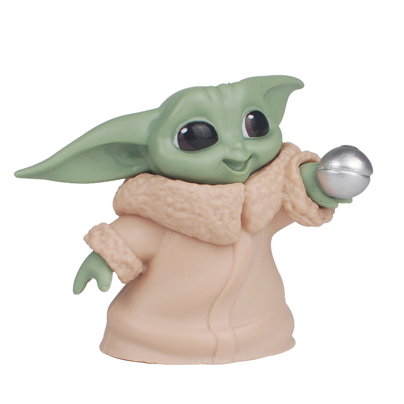 Set 5 Mô Hình Nhân Vật Baby Yoda Phim Star Wars